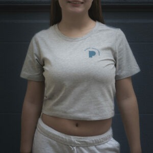 Cropped Top gris LE PATIO