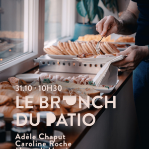 LE BRUNCH DU PATIO - le 31 octobre à 10h30