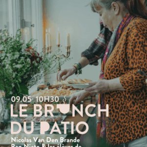 LE BRUNCH DU PATIO - le 9 mai à 10h30